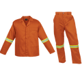 Barron Budget Poly Cotton Conti Suit with Reflective