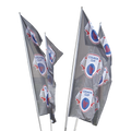 Corporate Flag Single Sided Digital