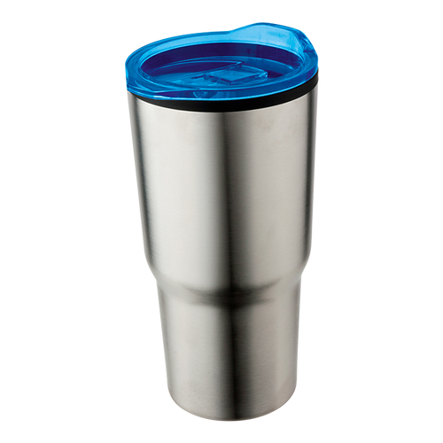 590ml Stainless Steel Mug With Clear Lid