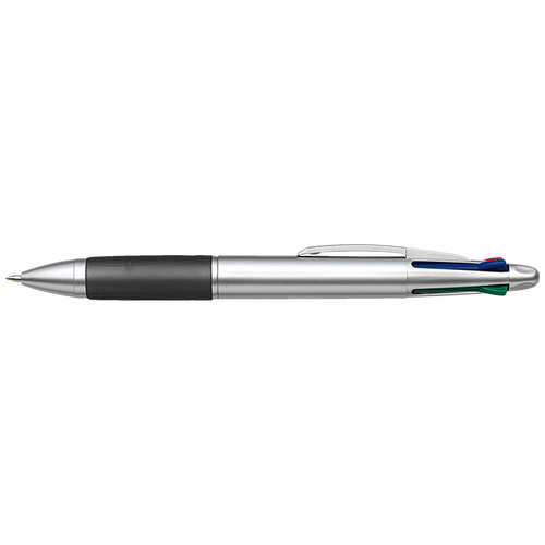 4 Colour Ballpoint Pen with Rubber Grip