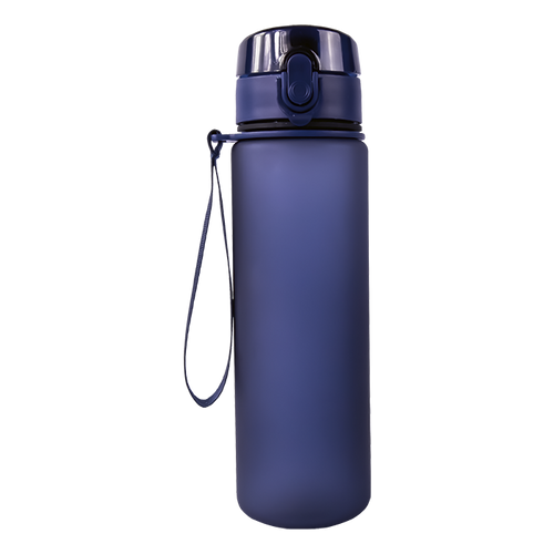 600ml Frosted Cylinder Water Bottle