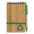 Bamboo Notebook With Pen