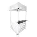 1x1 Aluminium Kiosk with Shelf