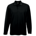 175g Pique Knit Long Sleeve Golfer Mens