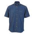 Denver Denim Shirt Short Sleeve Mens