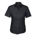 Basic Poly Cotton Blouse Short Sleeve Ladies