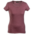 Melange Crew Neck T-Shirt Ladies