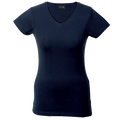 170g Slim Fit V-Neck T-Shirt Ladies