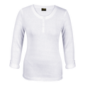 145g Henley Long Sleeve T-Shirt Ladies