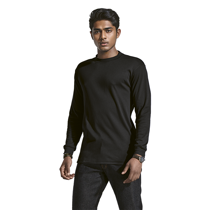 145g SG-Econo Long Sleeve T-Shirt Crew Neck